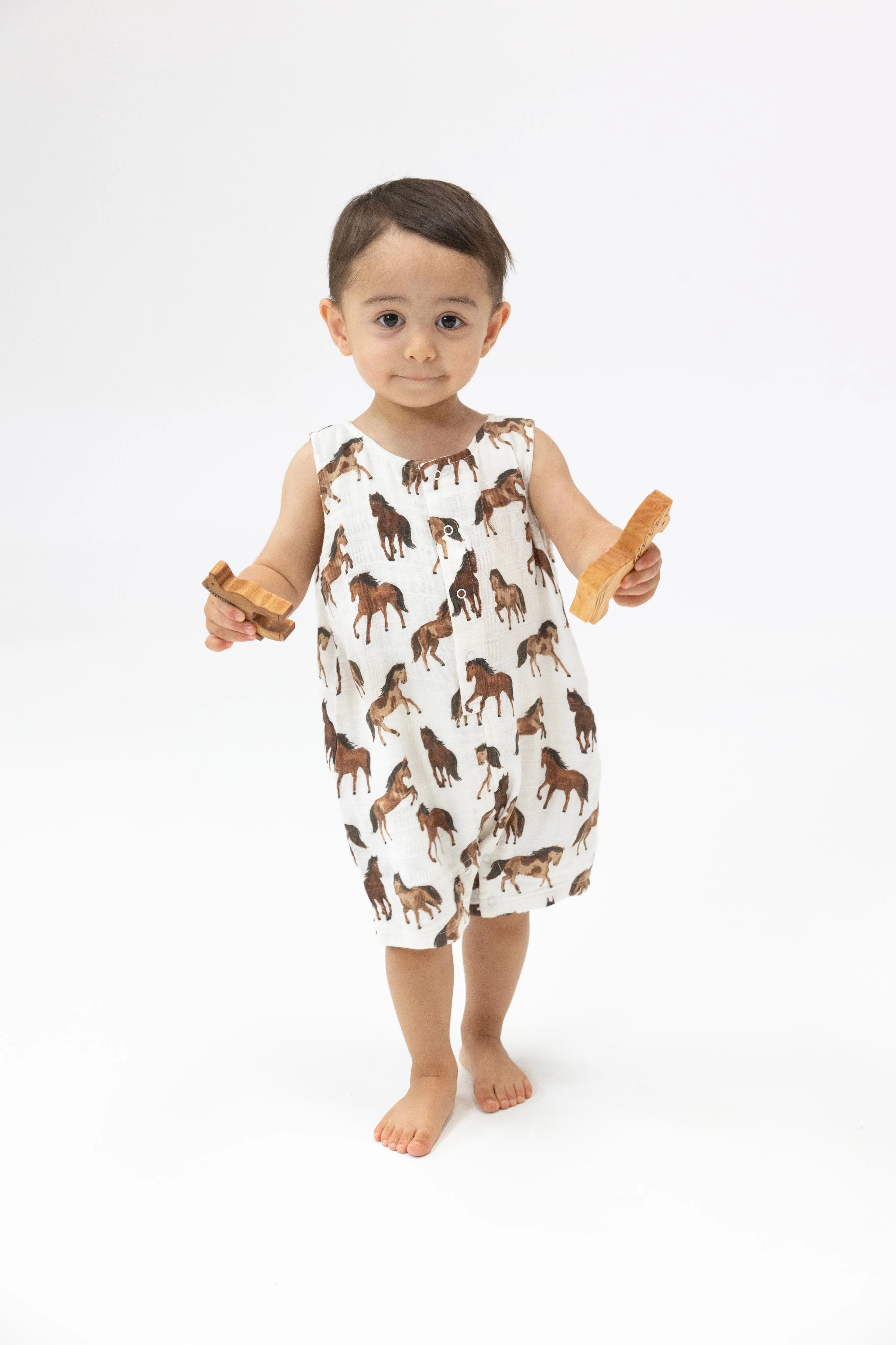 Horses Shortie Romper