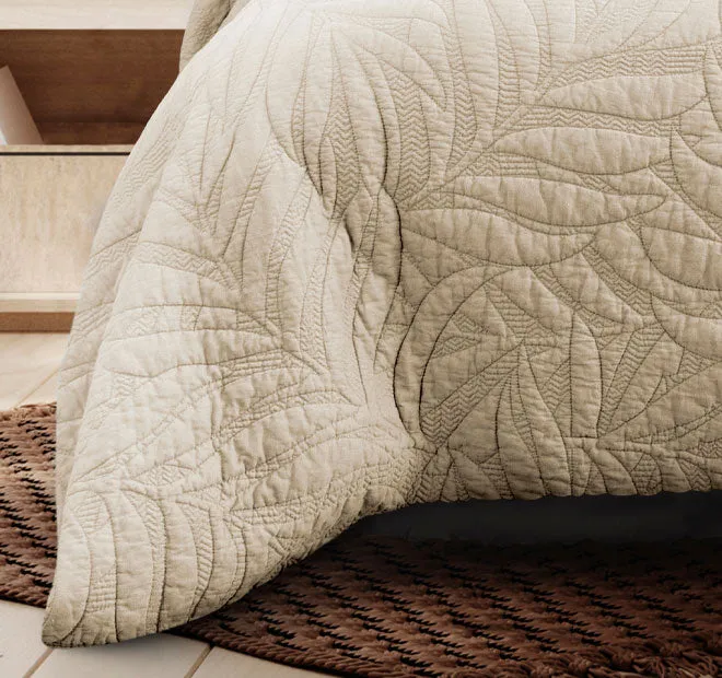 Jocelyn Quilt Cover Set Range Linen