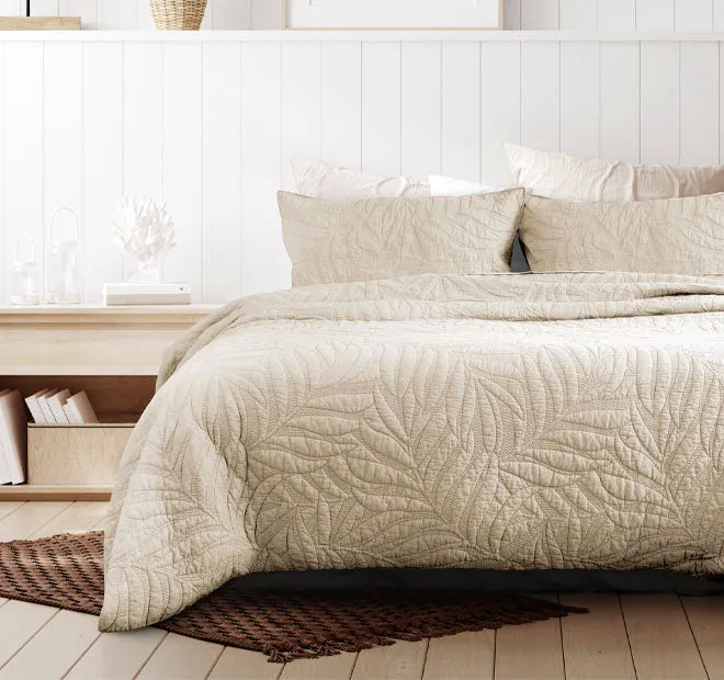 Jocelyn Quilt Cover Set Range Linen