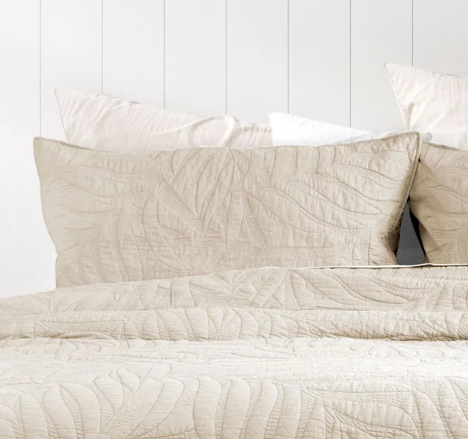 Jocelyn Quilt Cover Set Range Linen
