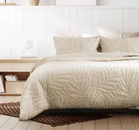 Jocelyn Quilt Cover Set Range Linen