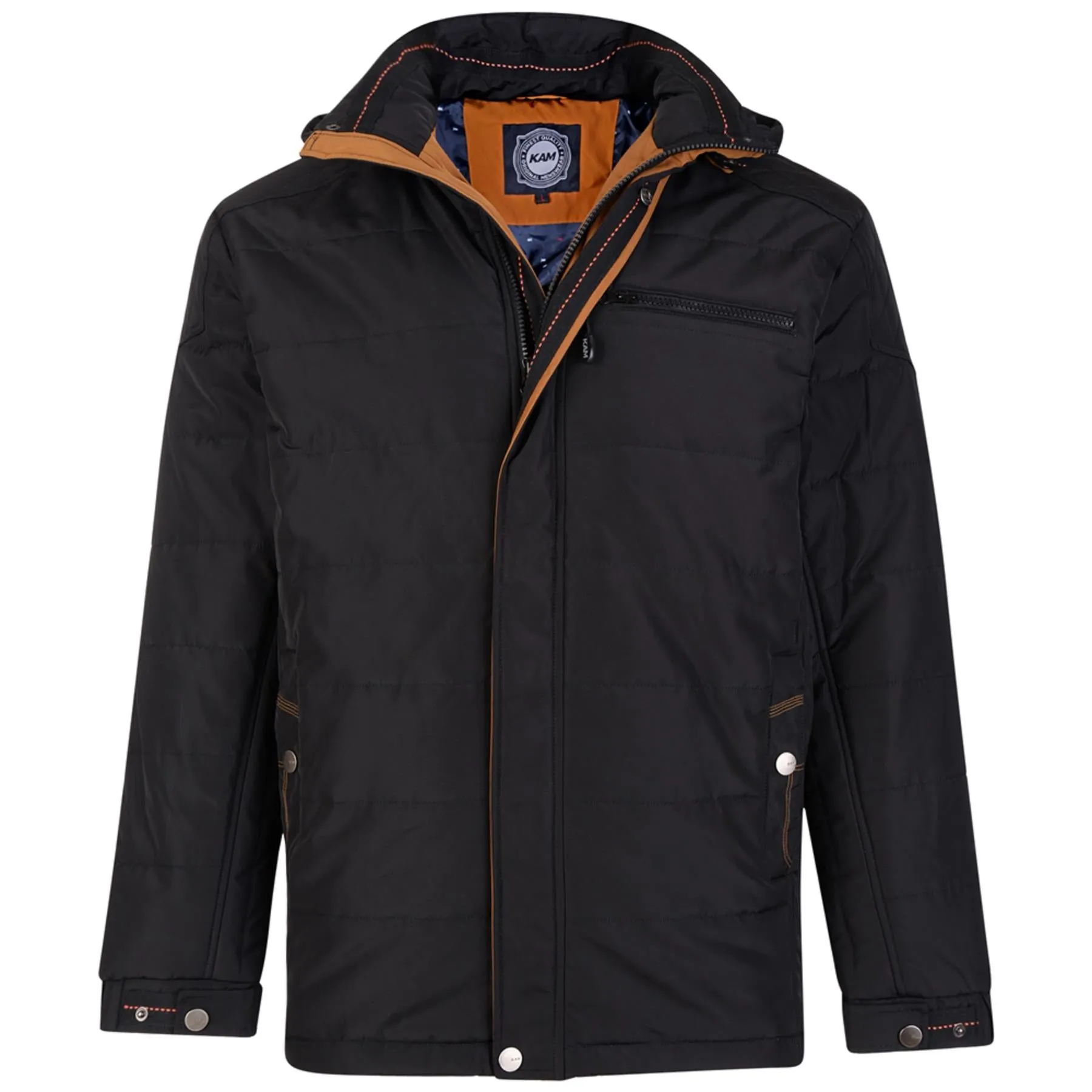 KAM Mens Big Size Quilted Padded Jacket (98)