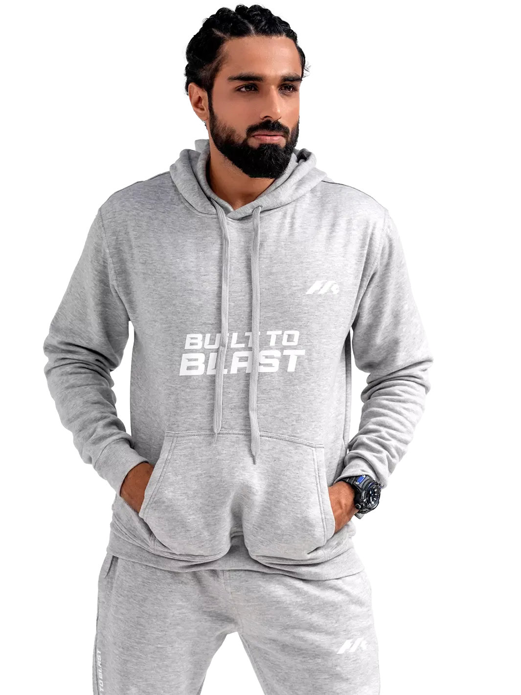 Knights' Performance Hoodie - Ash Grey