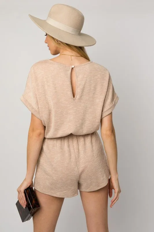 Lana Elastic Waist Romper