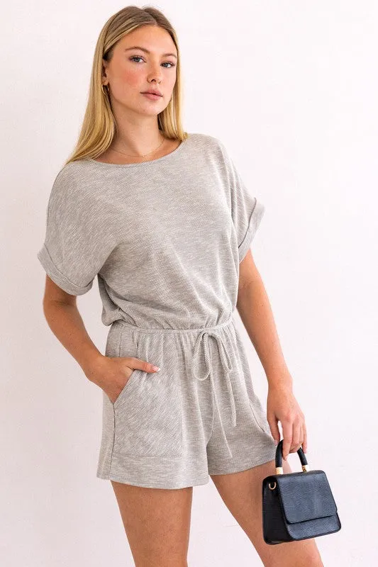 Lana Elastic Waist Romper