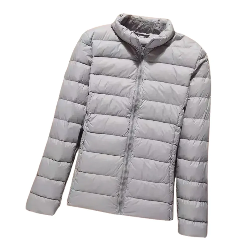 Laurens - Men's winter jacket - lightweight - quilted - detachable hood