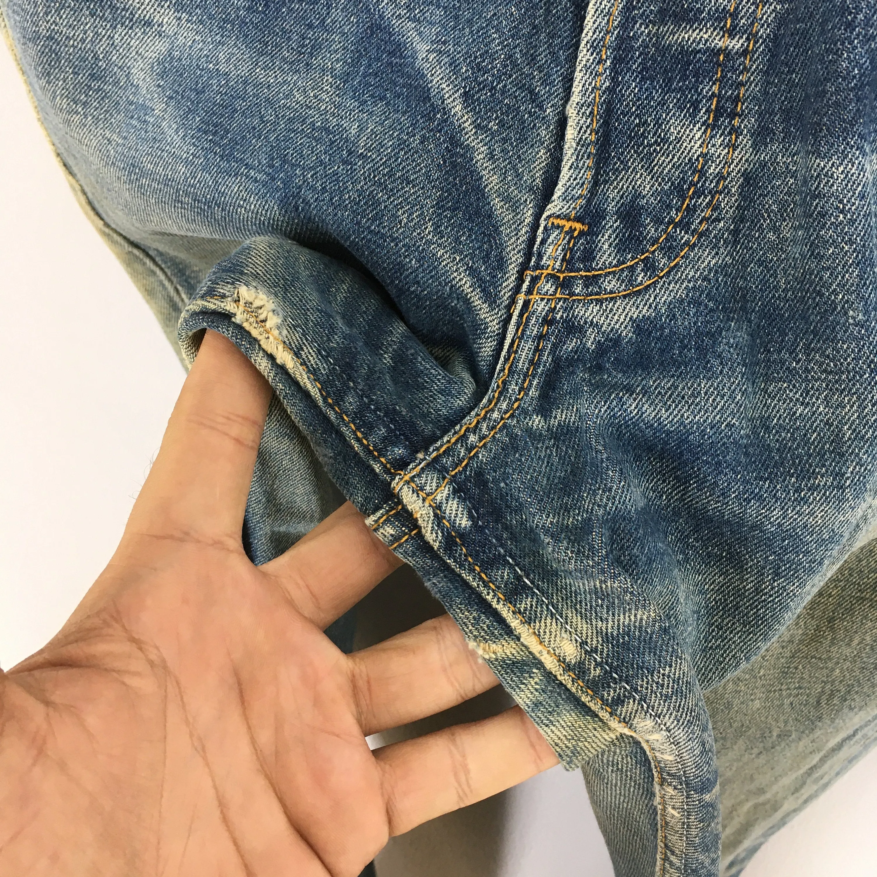 Levi's 501 Faded Dirty Stonewash Jeans Size 27x28.5