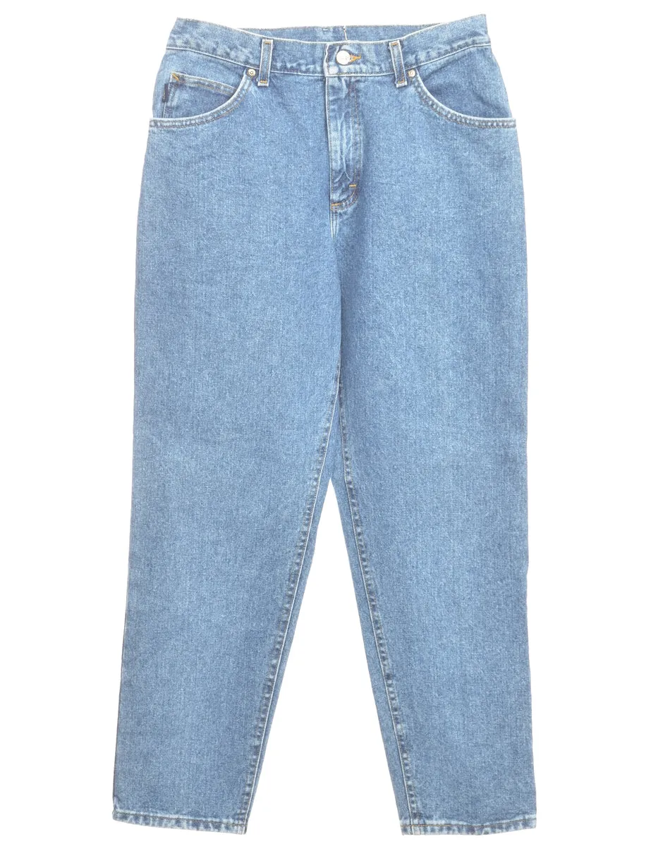 Light Wash Tapered Jeans - W31 L28