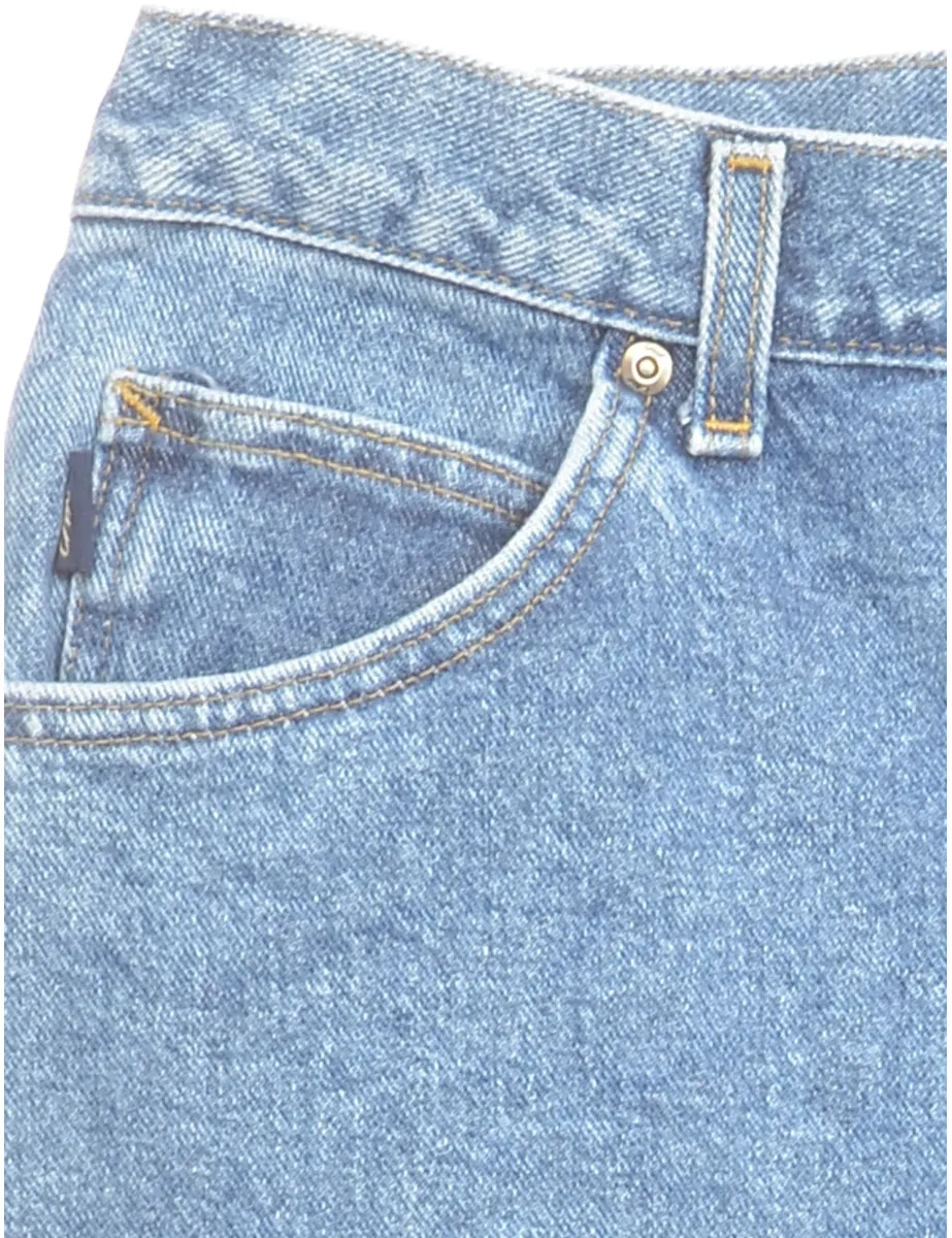 Light Wash Tapered Jeans - W31 L28
