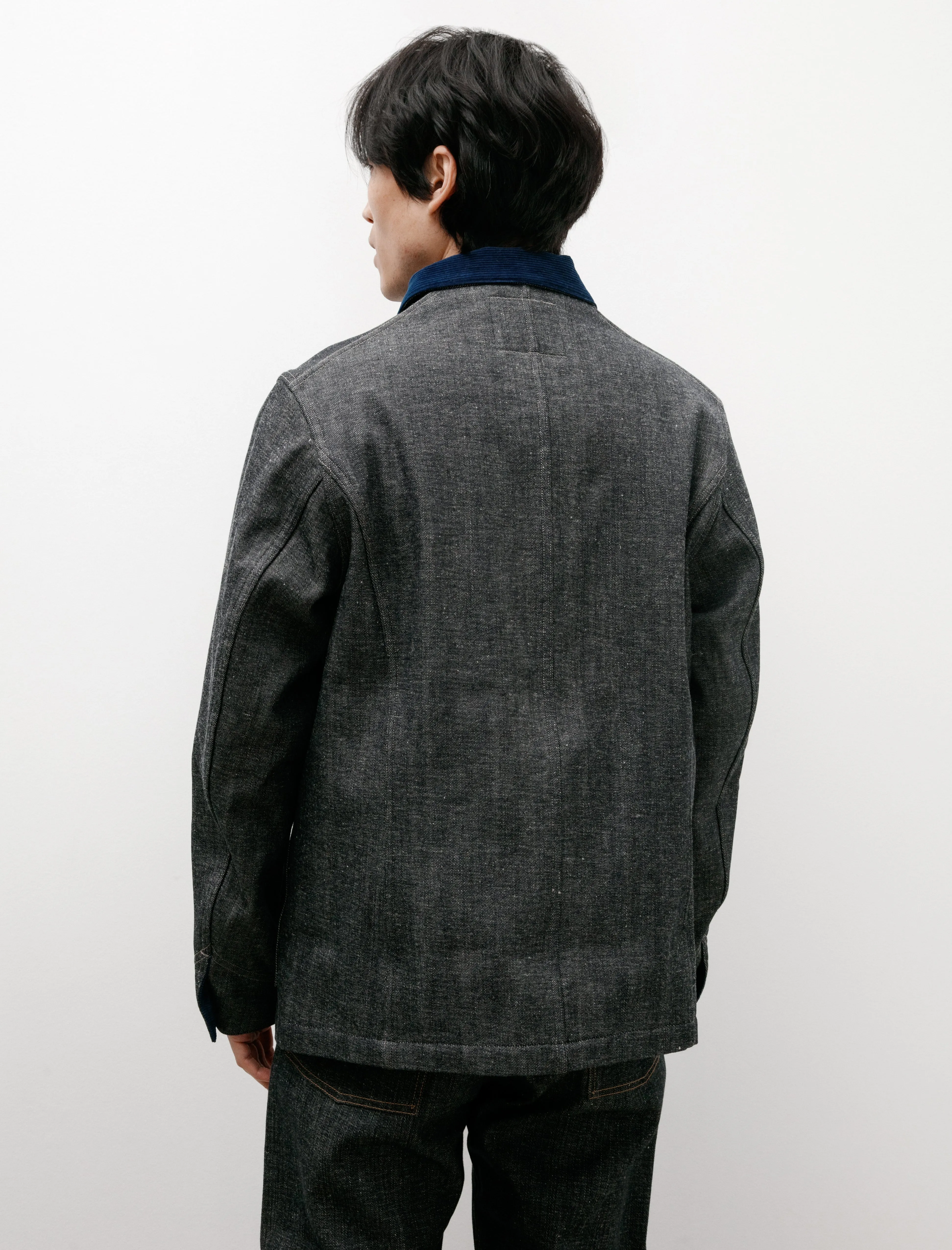 Lot 701 Blanket Lining Denim Overall Jacket Raw Indigo