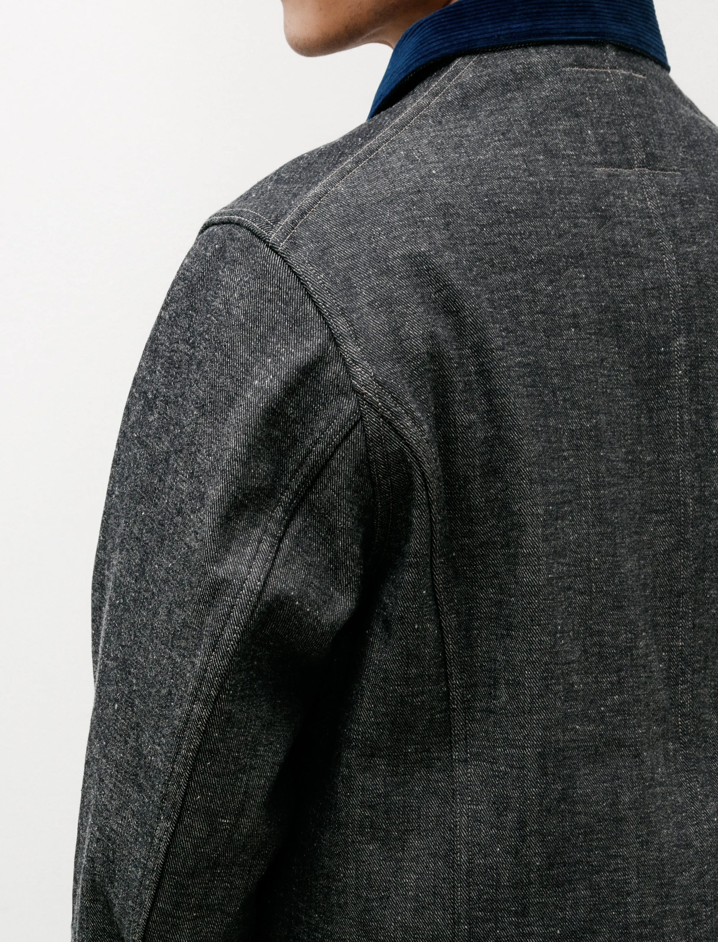 Lot 701 Blanket Lining Denim Overall Jacket Raw Indigo