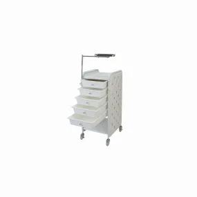 Lucile Quilting wagon 7 Tier Type (Completely Assembled) White