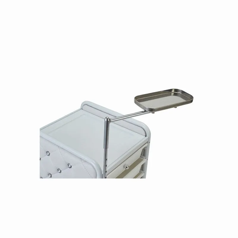 Lucile Quilting wagon 7 Tier Type (Completely Assembled) White