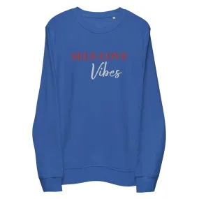 Maiden Art - Self Love Sweatshirt – Cozy, Sustainable, and Stylish Organic Cotton with Recycled Polyester- Soft, Comfortable Fit Eco-Friendly-Perfect for daily wear