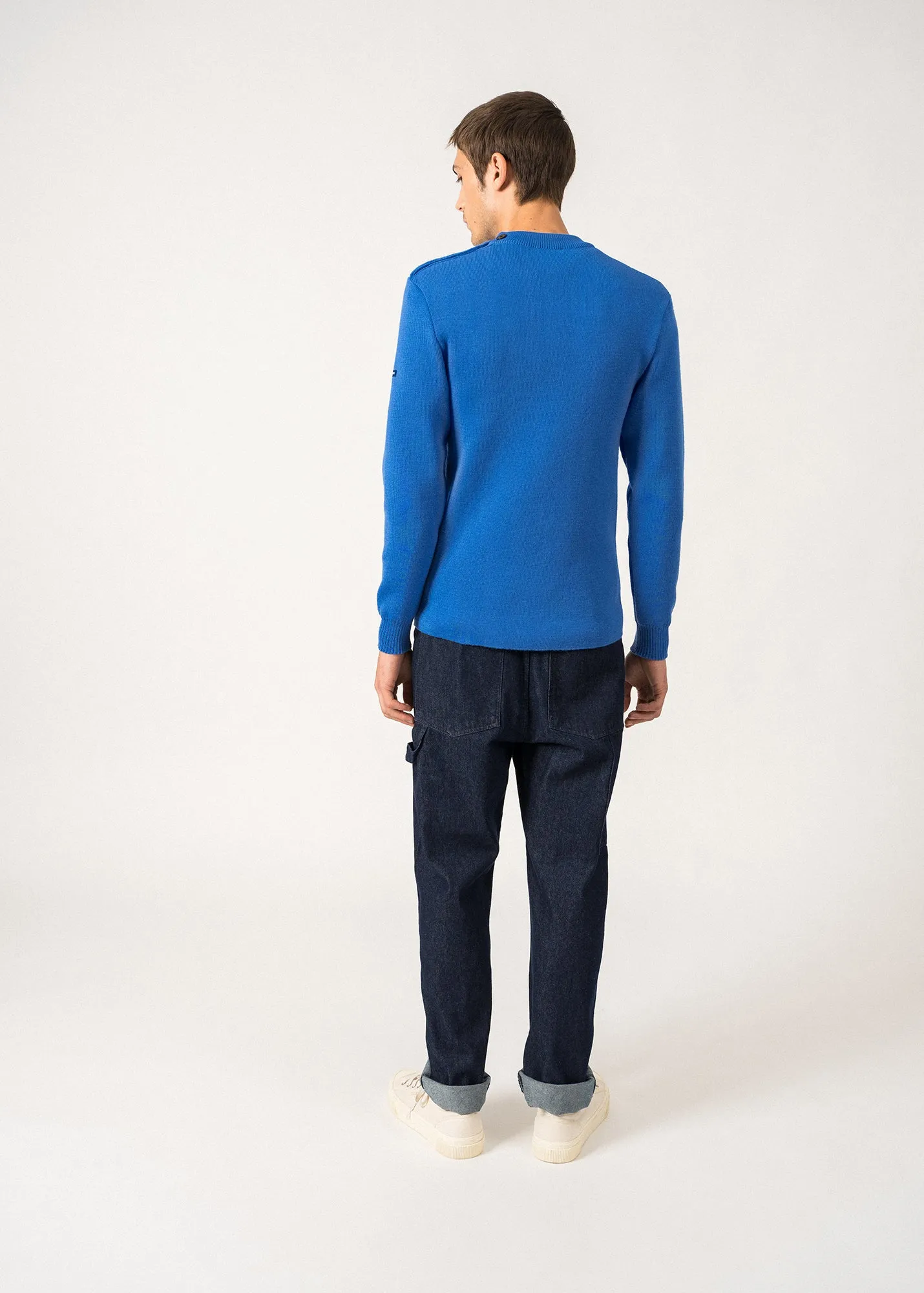 Matelot authentic sailor jumper - slim fit, in pure new wool (MER)
