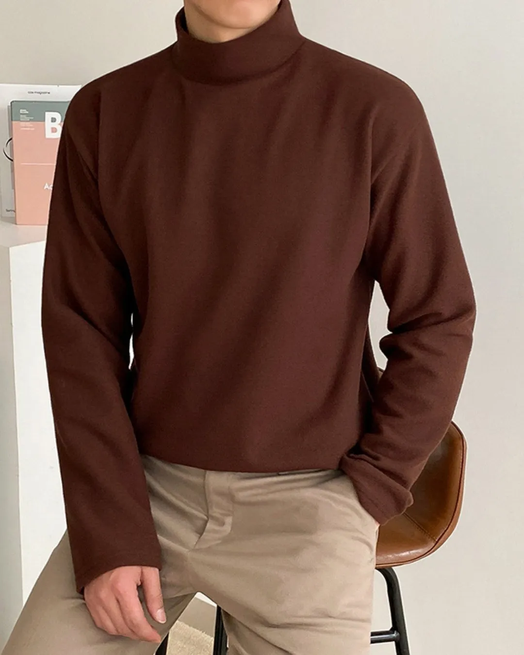 MEN'S HALF TURTLENECK KBQ0519