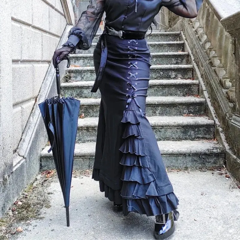 Mermaid Steampunk skirt