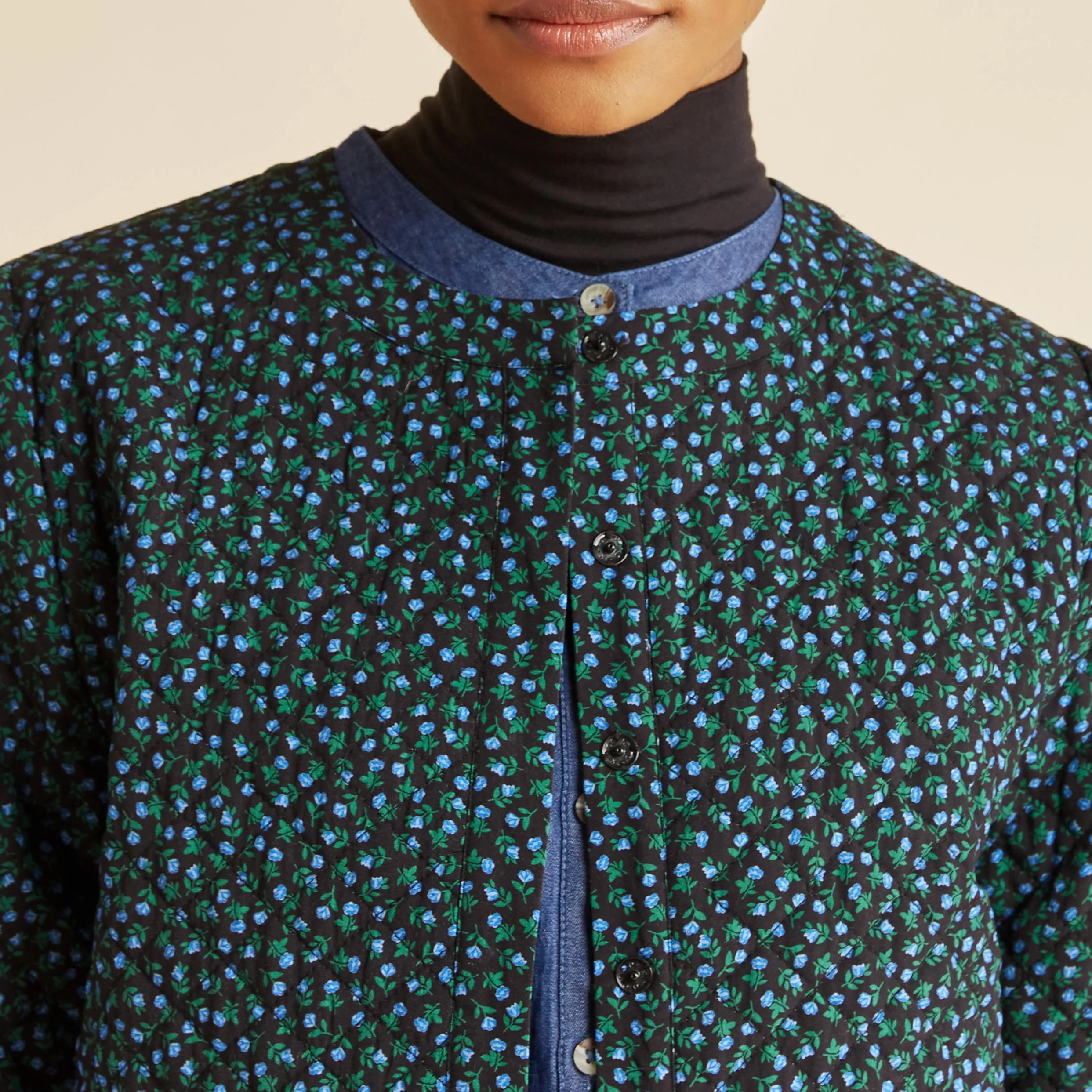 Mini Bud Quilted Jacket