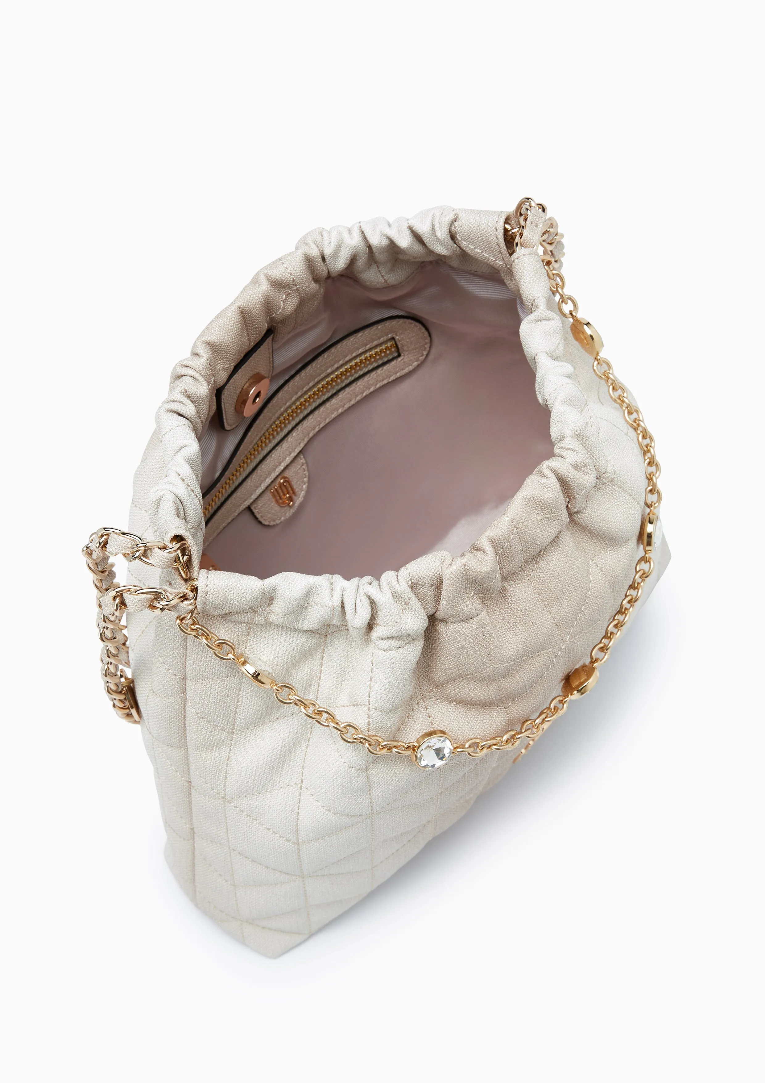 Monet Party Infinite  L Shoulder Bag - White