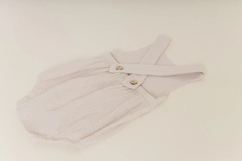 Natural Muslin Overall