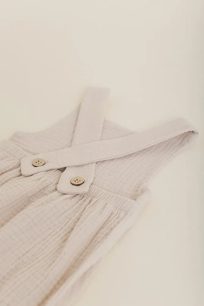 Natural Muslin Overall