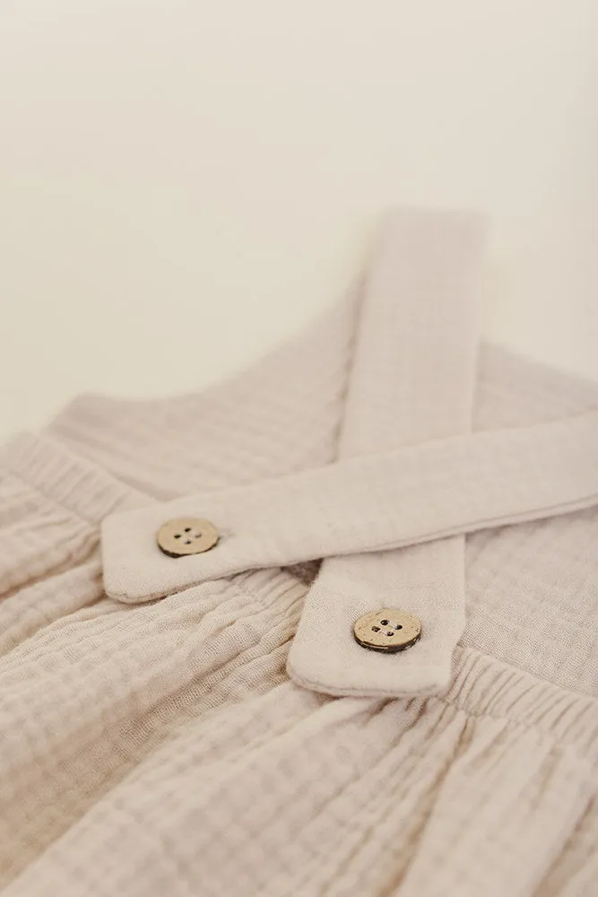 Natural Muslin Overall