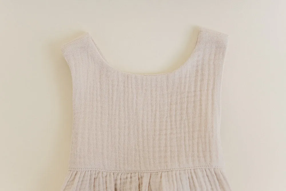 Natural Muslin Overall