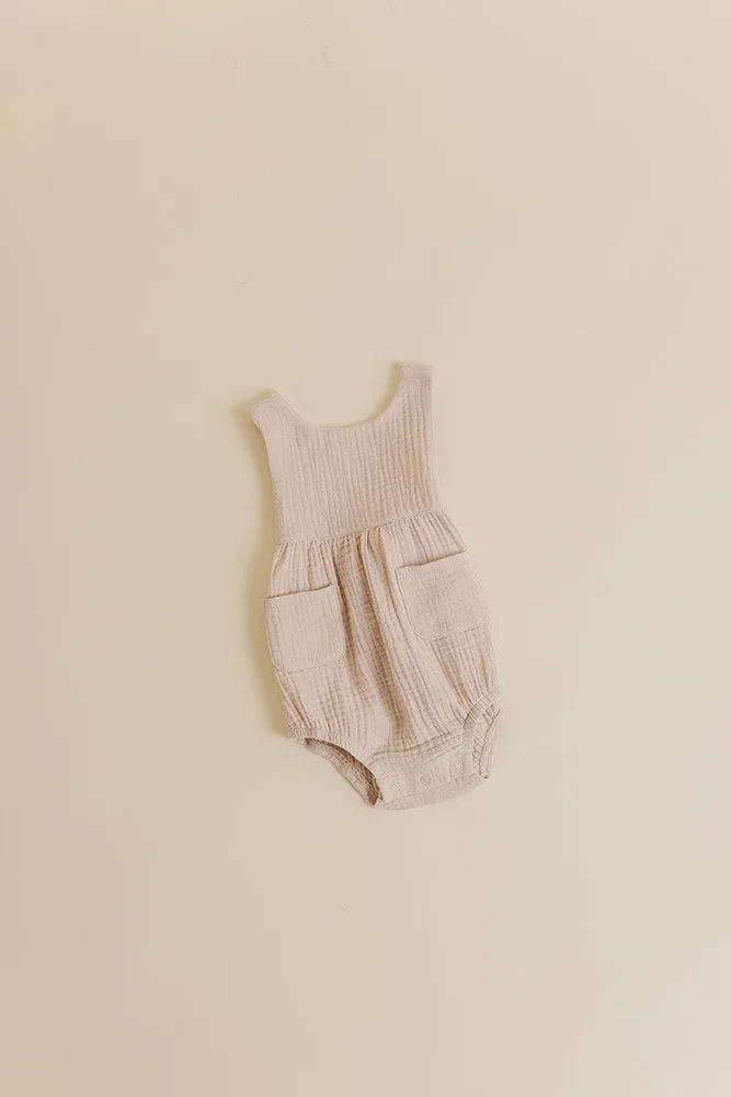 Natural Muslin Overall