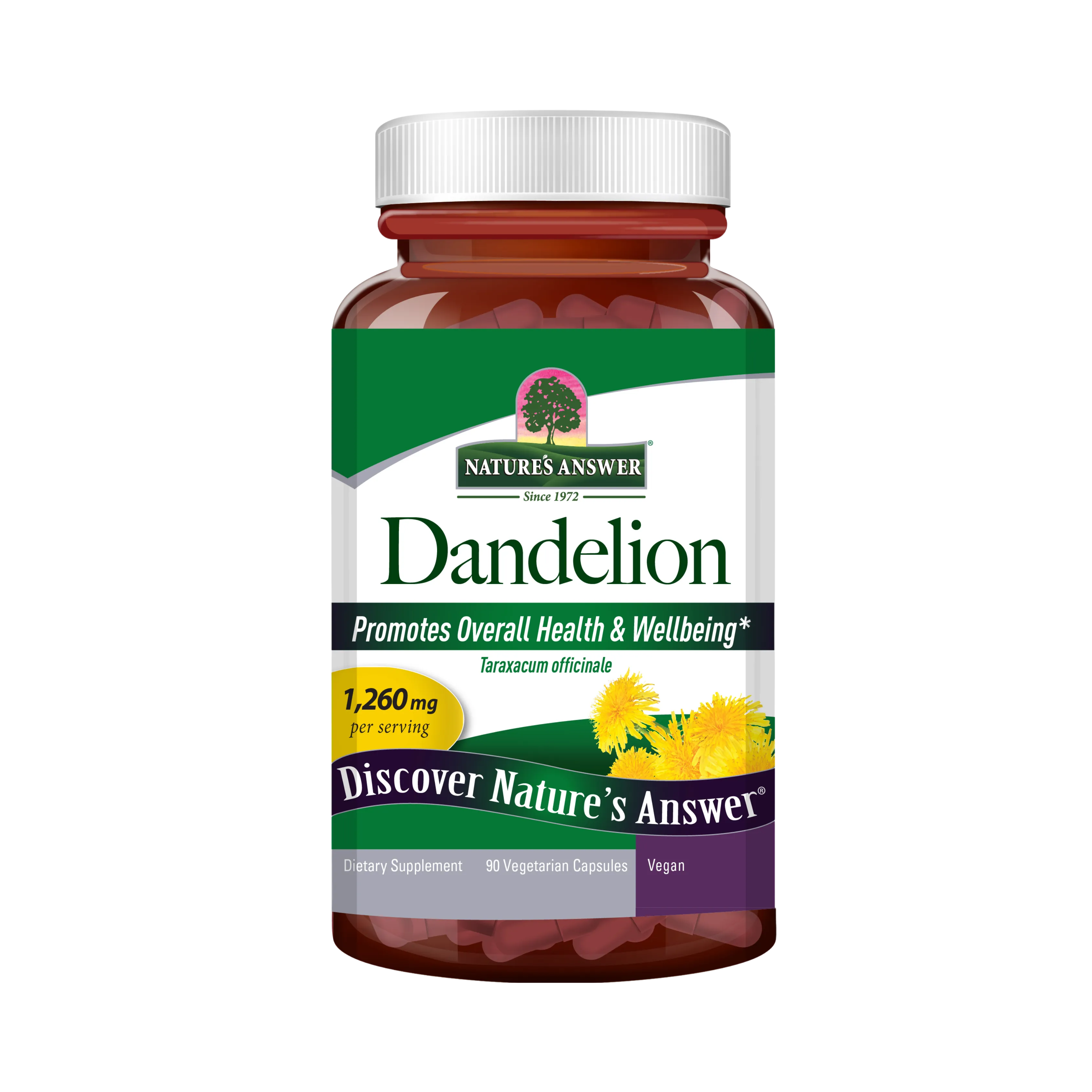 Nature’s Answer - Dandelion Root, 90 Capsules