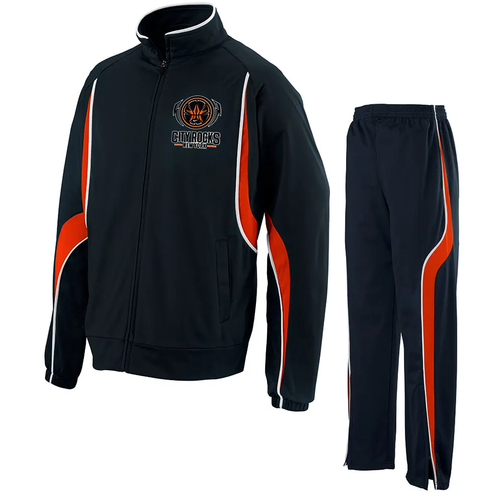 New York Logo Black Track Suit