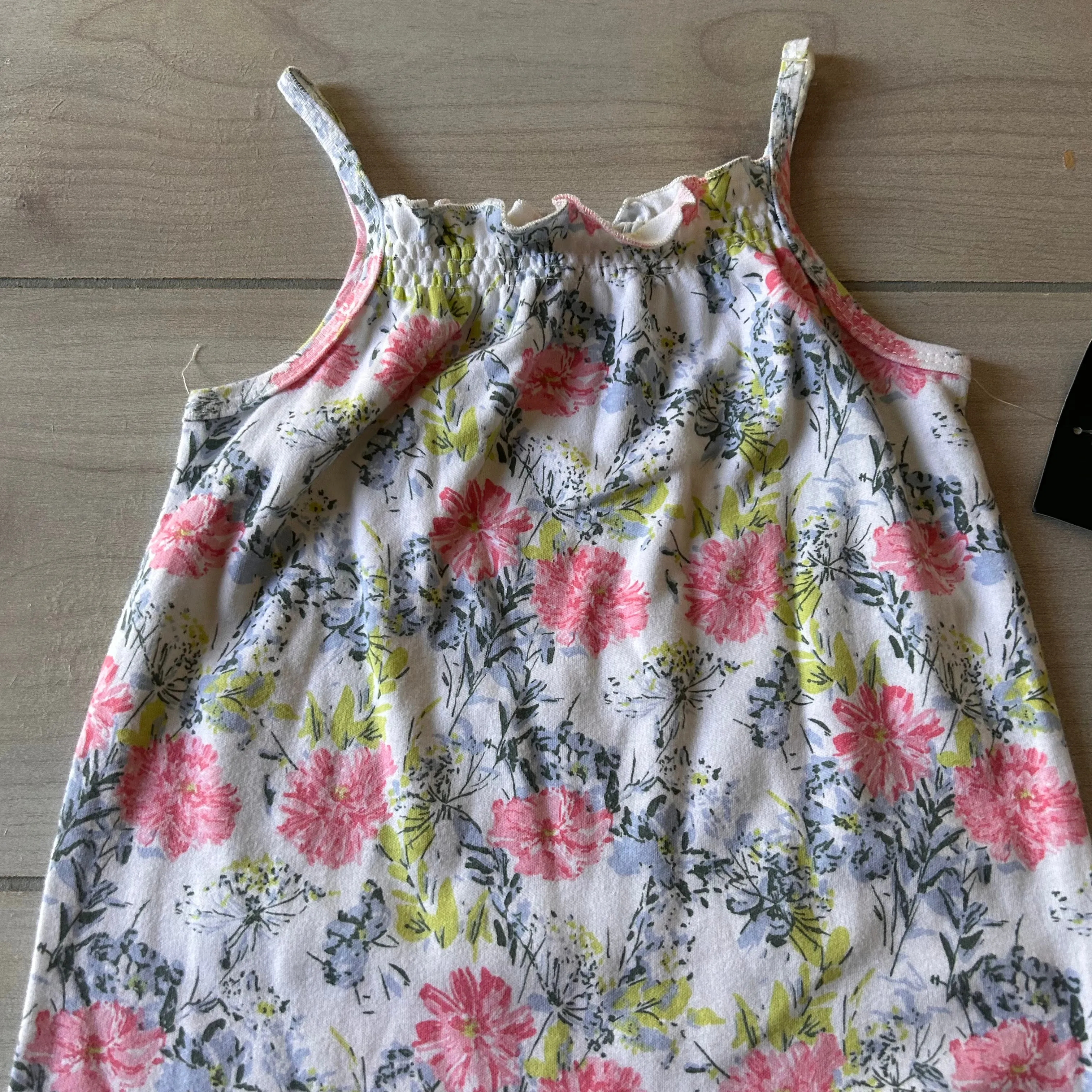 NWT Laura Ashley Floral Cotton Romper