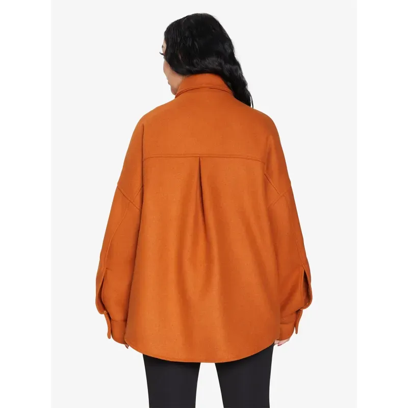 Oversized Patch Pocket Shacket