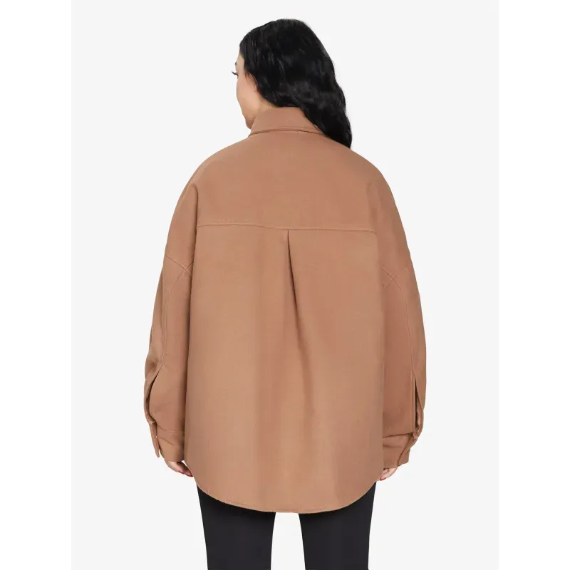 Oversized Patch Pocket Shacket