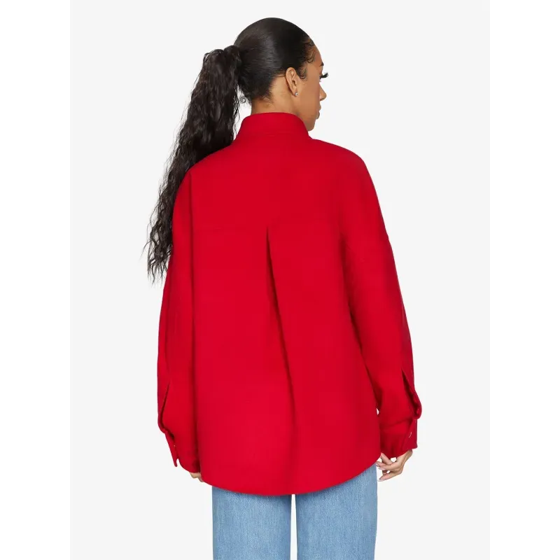 Oversized Patch Pocket Shacket