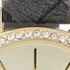 Pave Quilted Band Watch
