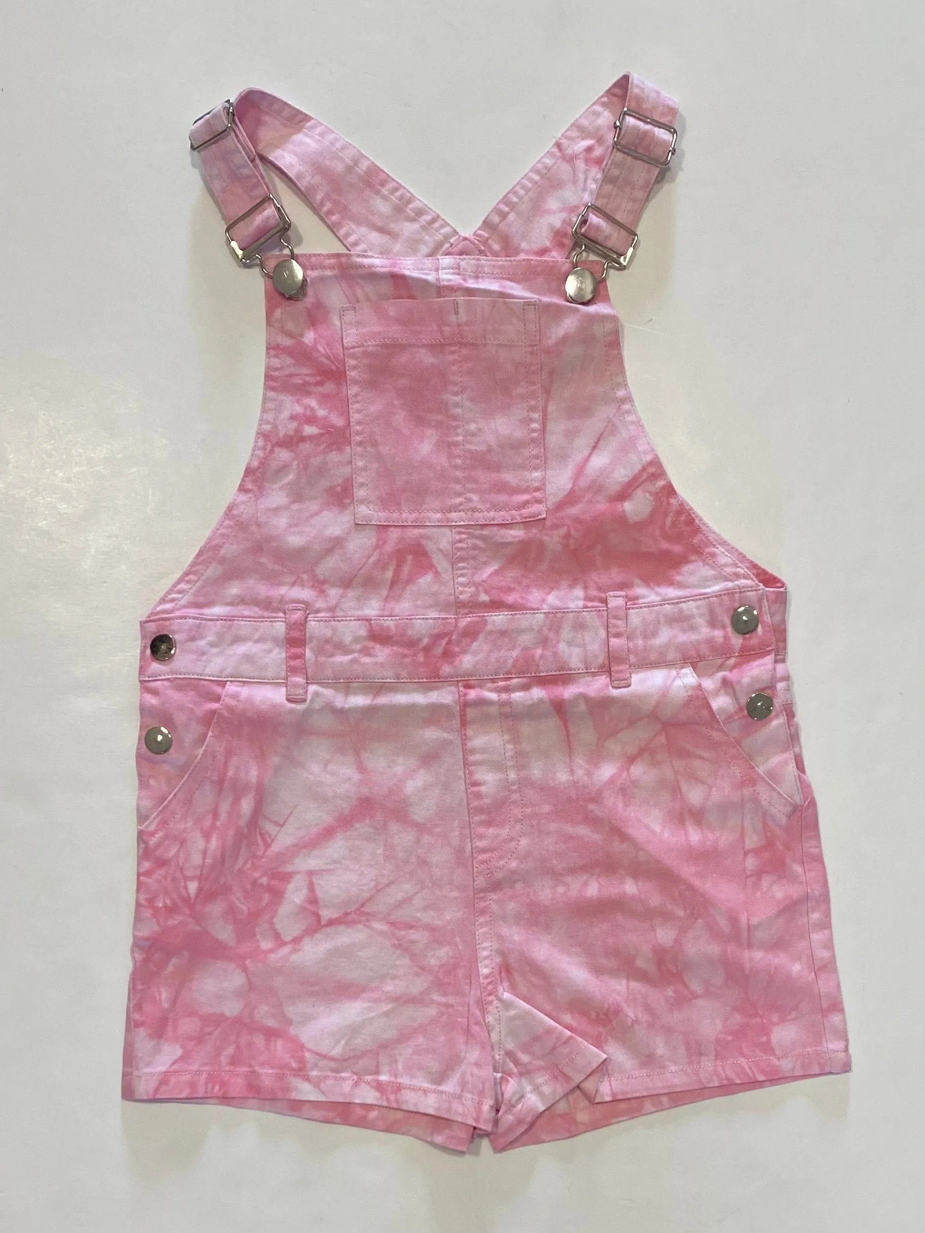 Pink Overall Shorts