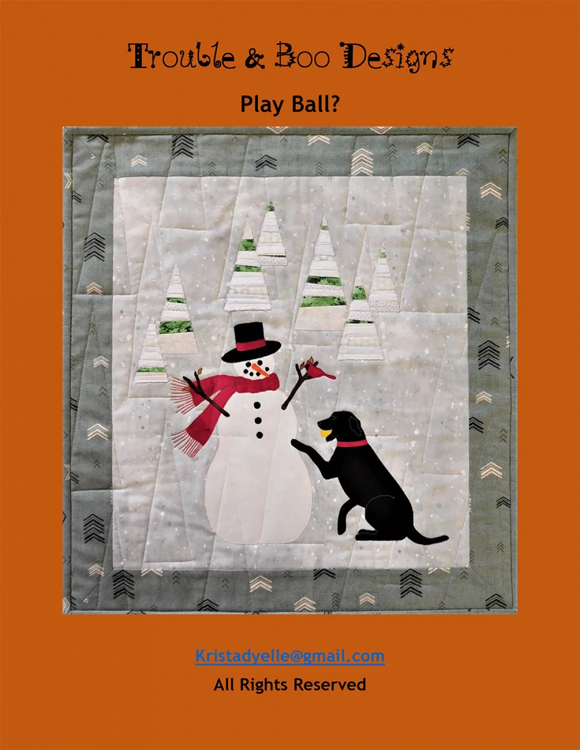 Play Ball Quilt Pattern