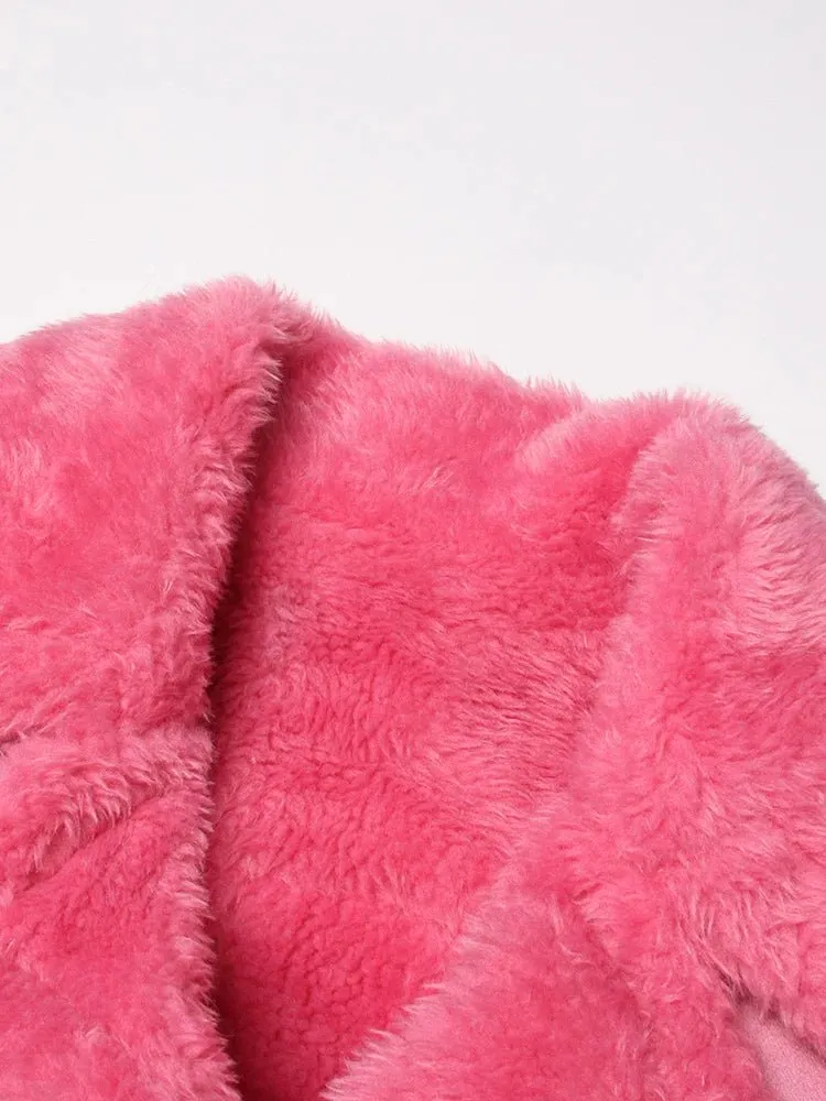 Pre Order:  Integrated Faux Fur Short Jacket