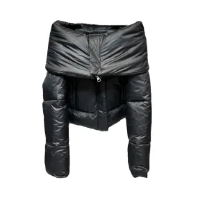 Pre Order:  Off Shoulder Cotton Padded Jacket