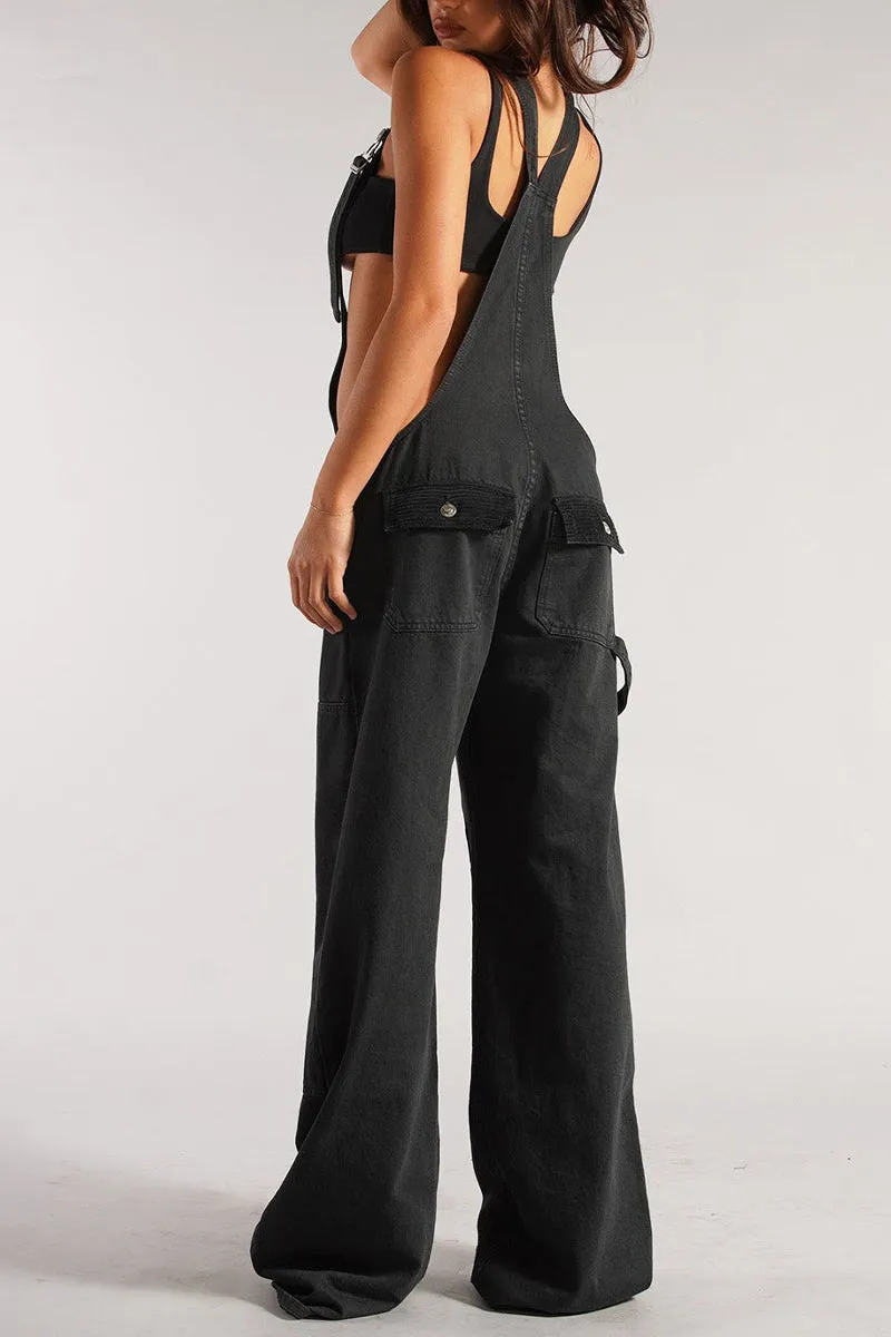 PS3410 Overall Denim Jeans Pant