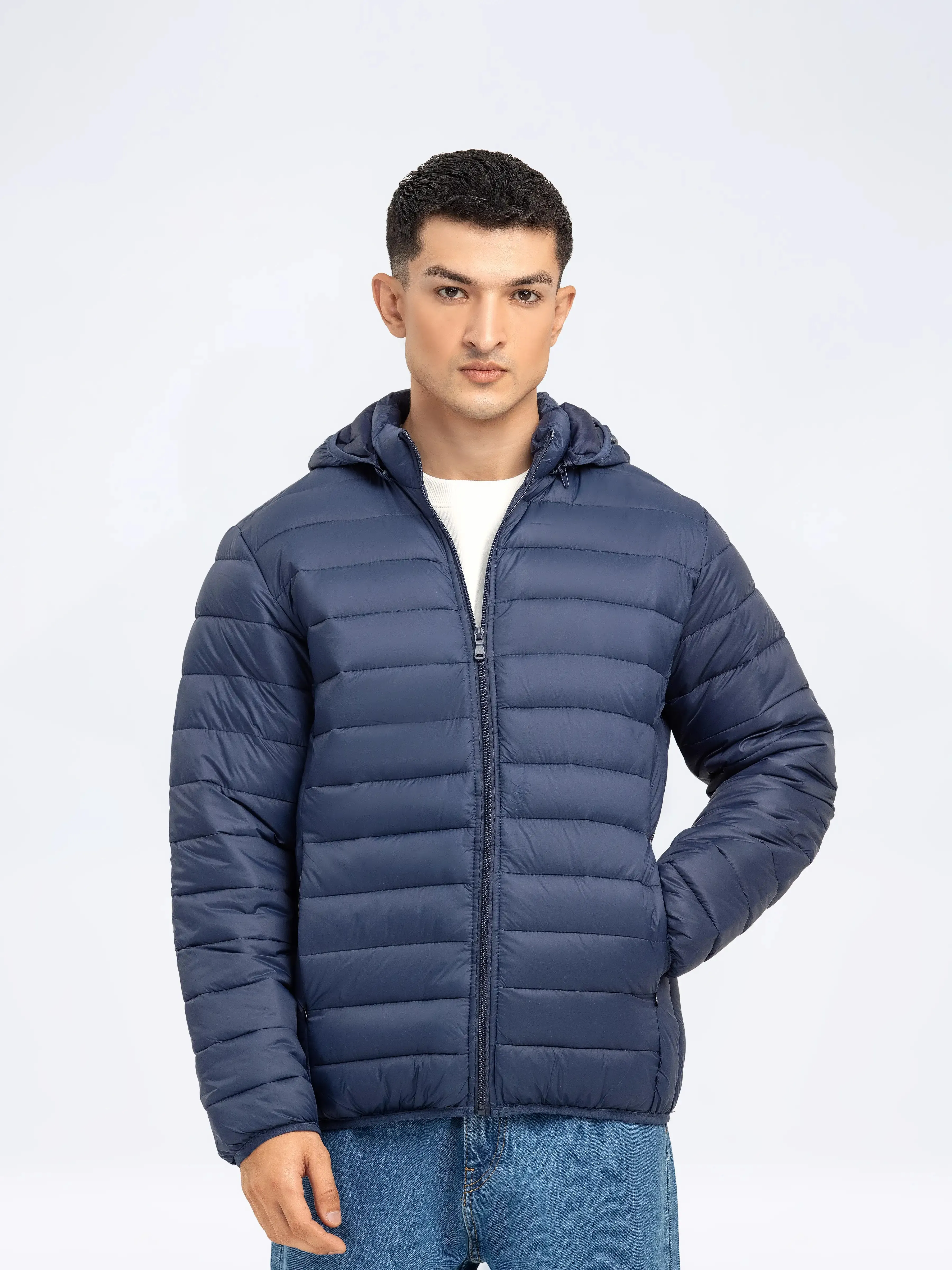 Quilted Hooded Jacket - FMTJP24-026