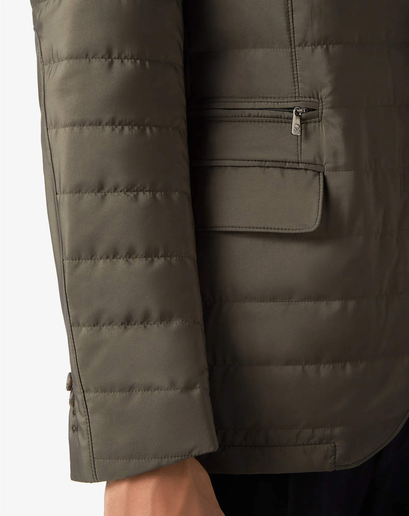 Quilted Jacket With Detachable Vest