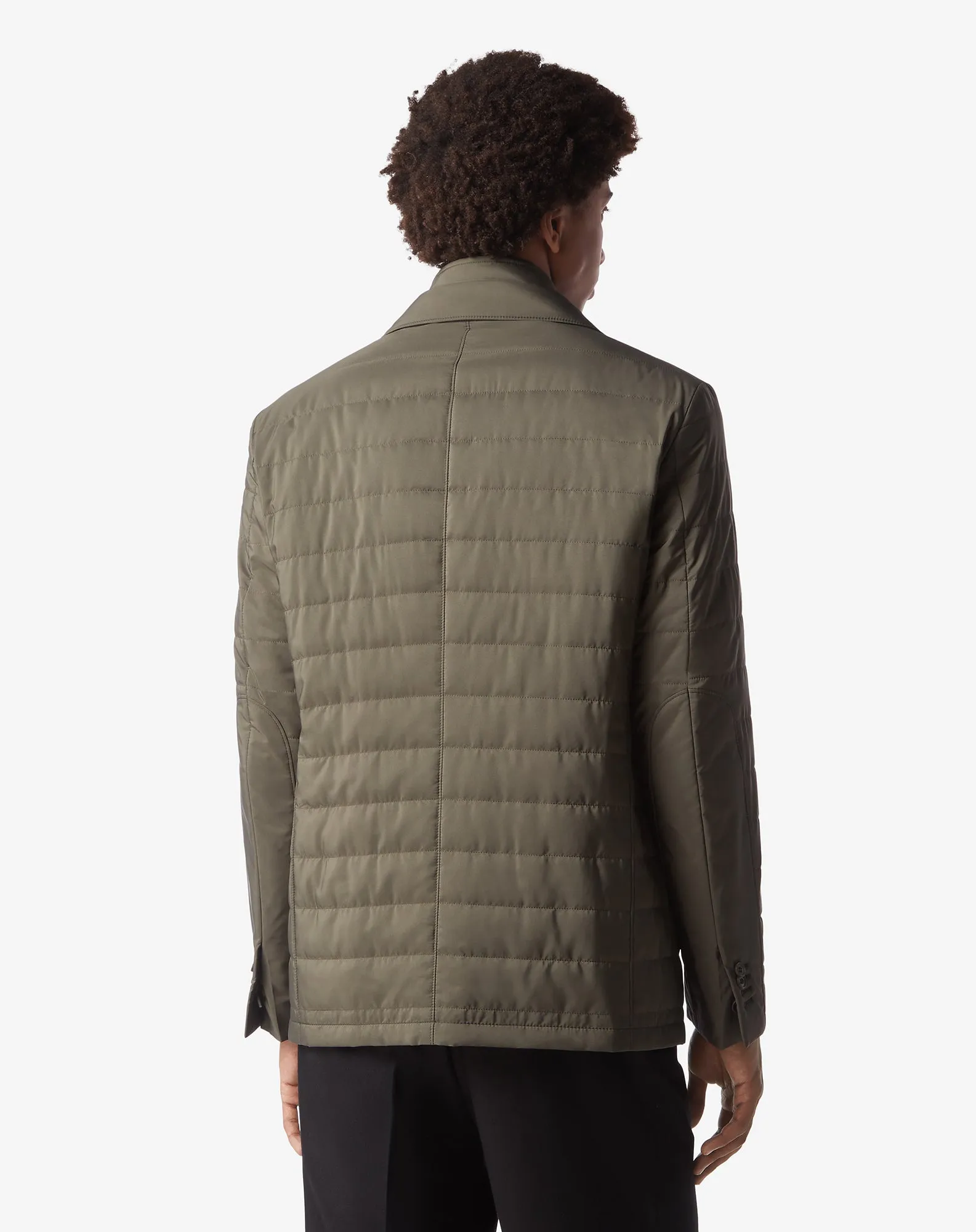 Quilted Jacket With Detachable Vest