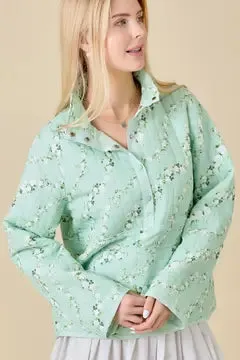 Quilted Snap Jacket