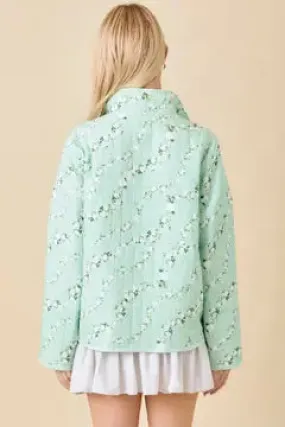 Quilted Snap Jacket