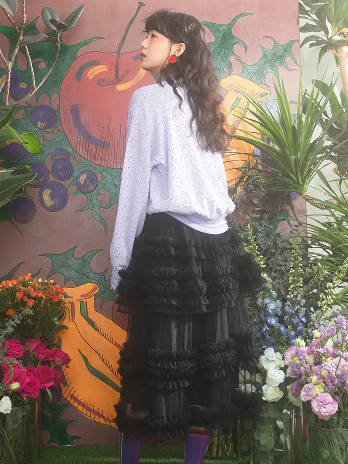Romantic Fungus Lace Skirt