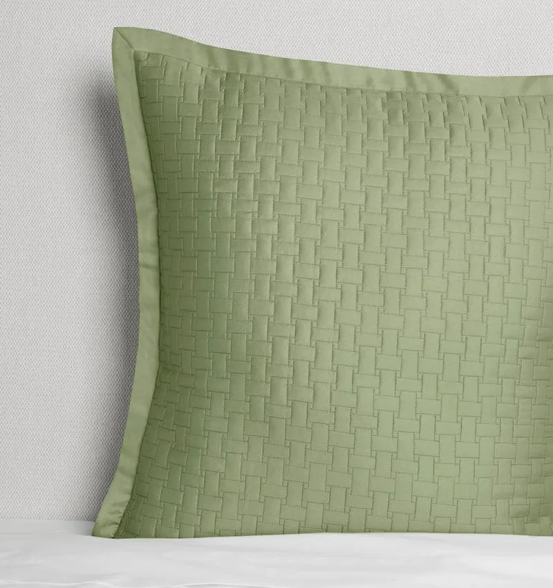 Sampietrini Willow Quilted Coverlets by Sferra