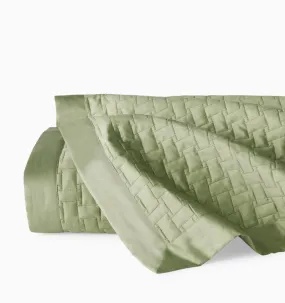 Sampietrini Willow Quilted Coverlets by Sferra