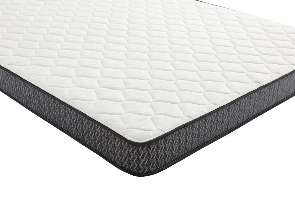 Santa Barbara Full Mattress White and Charcoal