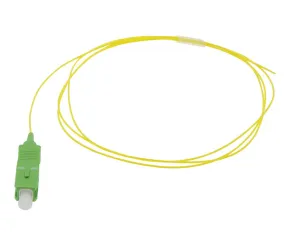 SC/APC 1 Fiber Single Mode Pigtail, Jacketed, 3M